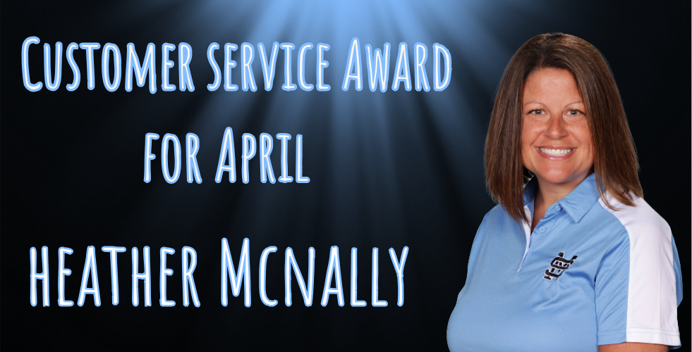  Customer Service Award Winner of the Month